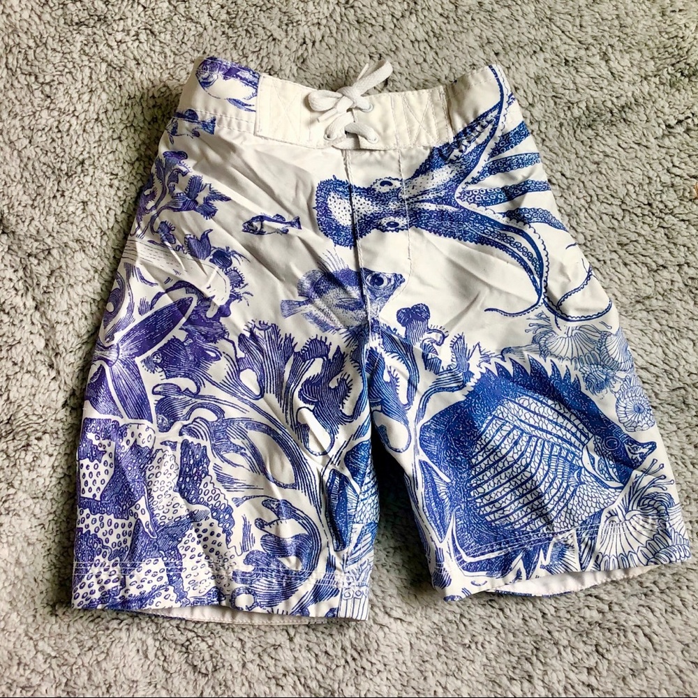 Old Navy Sea Life Octopus Fish Reef Board Swim